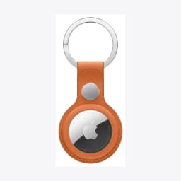 AirTag FineWoven Key Ring - Fox Orange