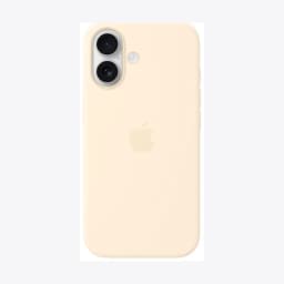 iPhone 17 Silicone Case with MagSafe – Vanilla