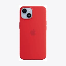 iPhone 14 Silicone Case with MagSafe - (PRODUCT)RED