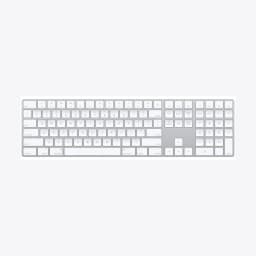 Magic Keyboard with Numeric Keypad - US English - Silver