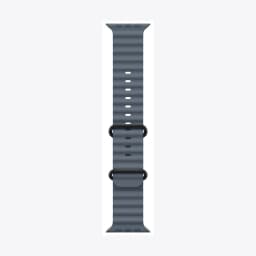 49mm Anchor Blue Ocean Band - Black Titanium Finish