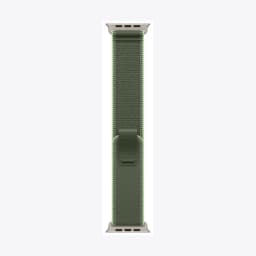 49mm Green/Neon Trail Loop - S/M - Natural Titanium Finish