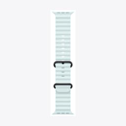 49mm Ice Blue Ocean Band - Black Titanium Finish