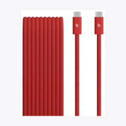 Beats 240W USB-C to USB-C Braided Cable (3 m / 10 ft) - Rapid Red