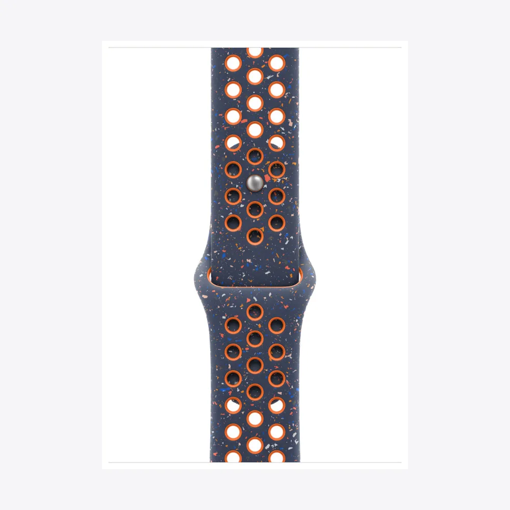 46mm Blue Flame Nike Sport Band - S/M