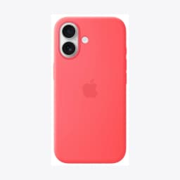 iPhone 17 Silicone Case with MagSafe – Bright Guava