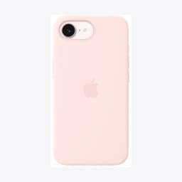 iPhone 17e Silicone Case with MagSafe – Soft Pink