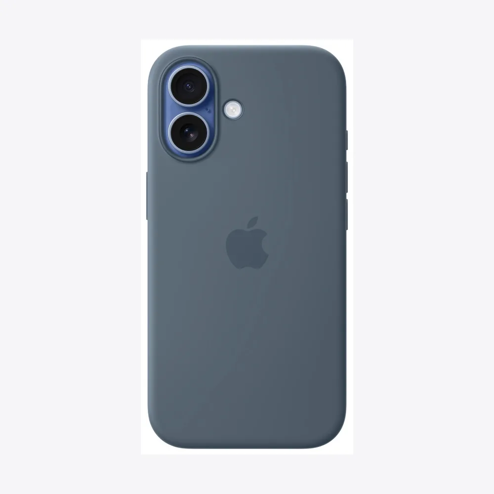 iPhone 17 Silicone Case with MagSafe - Anchor Blue