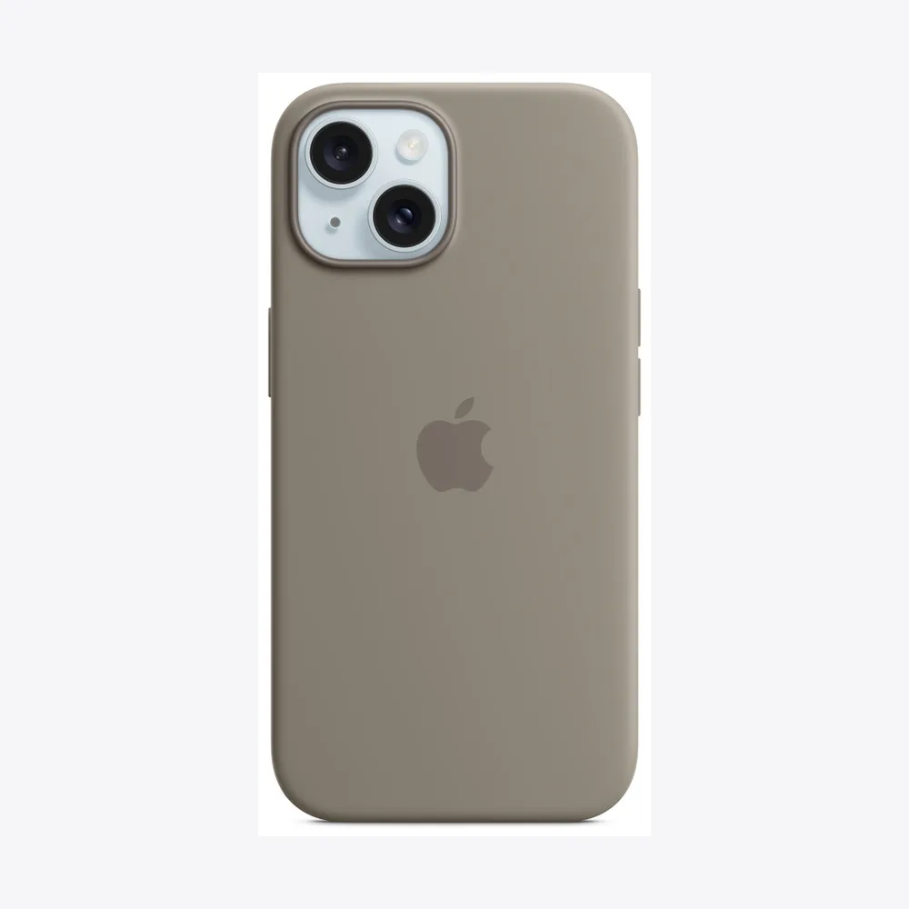 iPhone 15 Silicone Case with MagSafe - Clay