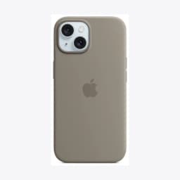 iPhone 15 Silicone Case with MagSafe - Clay
