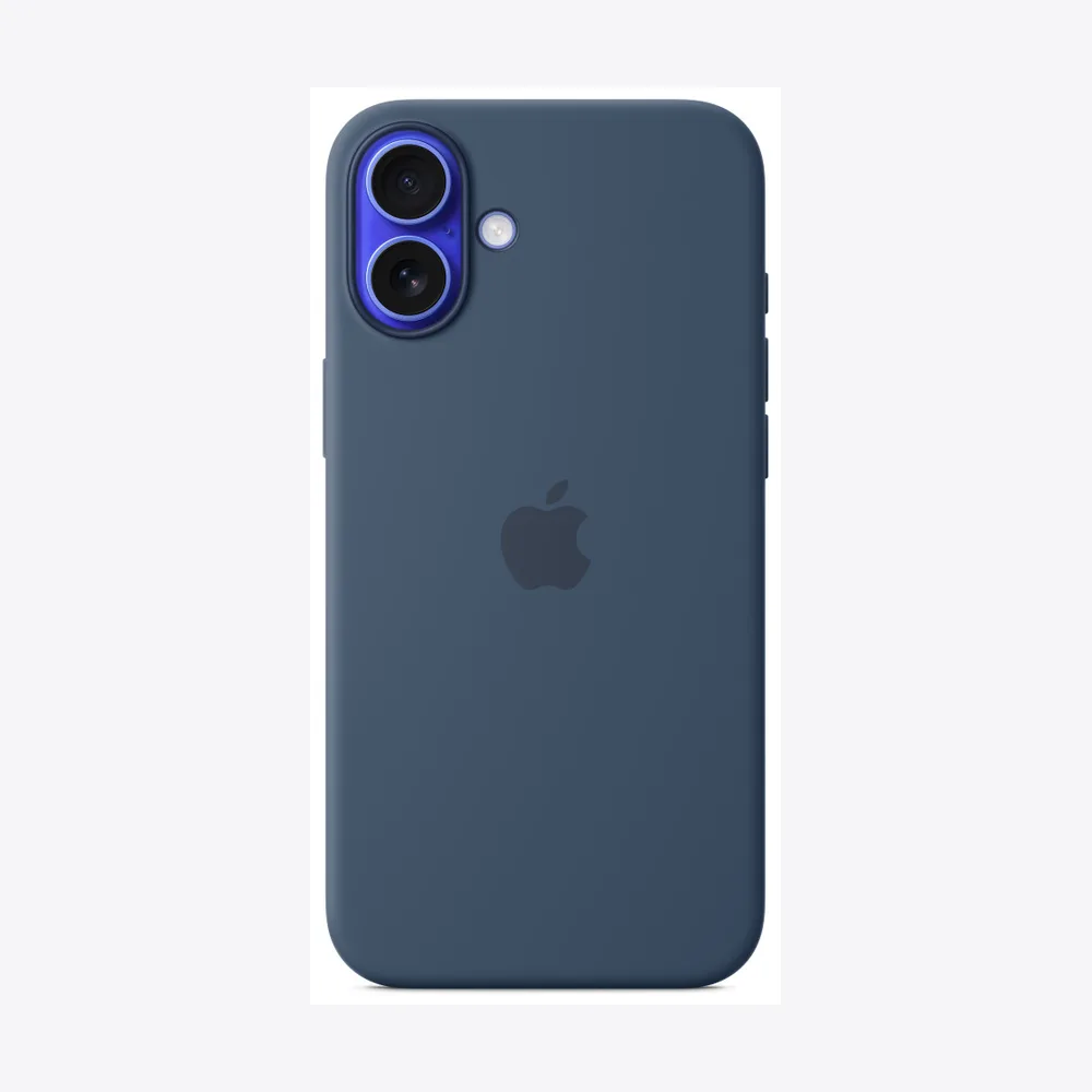 iPhone 16 Plus Silicone Case with MagSafe - Denim