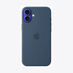 iPhone 16 Plus Silicone Case with MagSafe - Denim