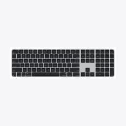 Magic Keyboard with Touch ID and Numeric Keypad for Mac models with Apple silicon - US English - Black Keys