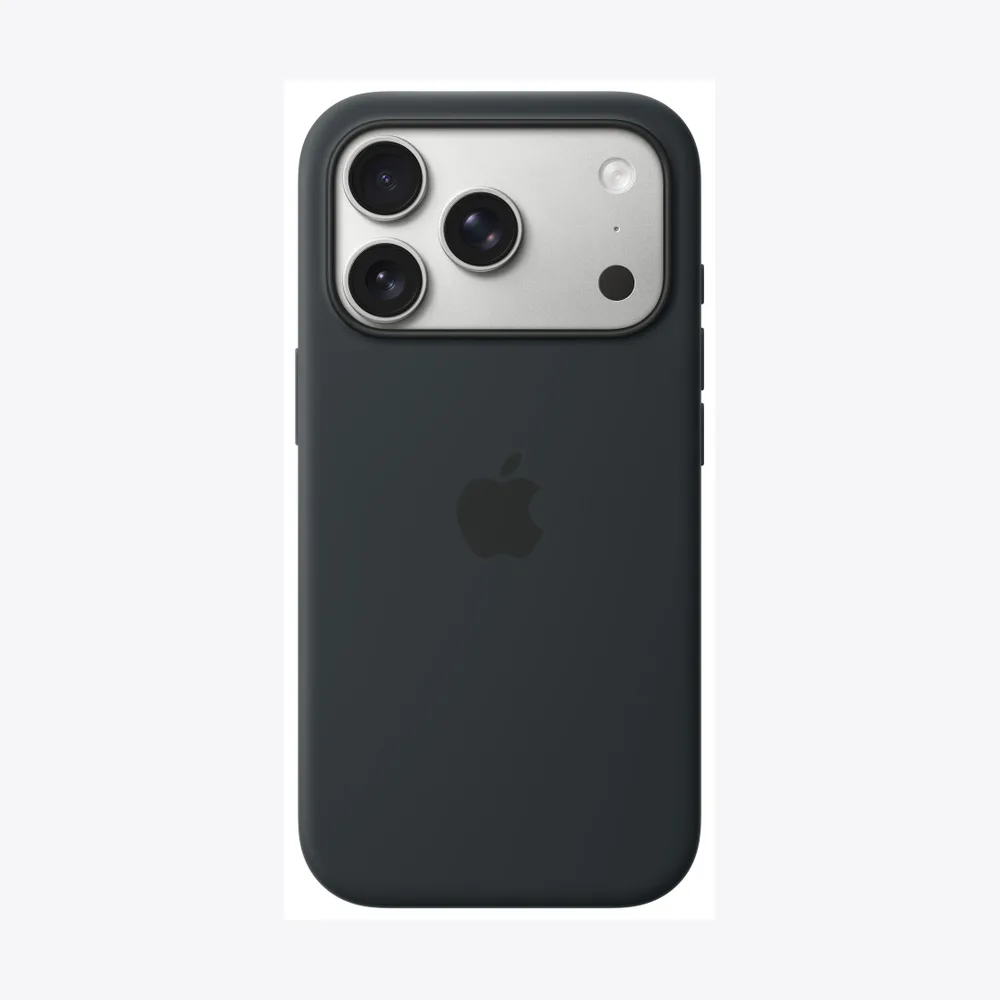 iPhone 17 Pro Silicone Case with MagSafe – Black