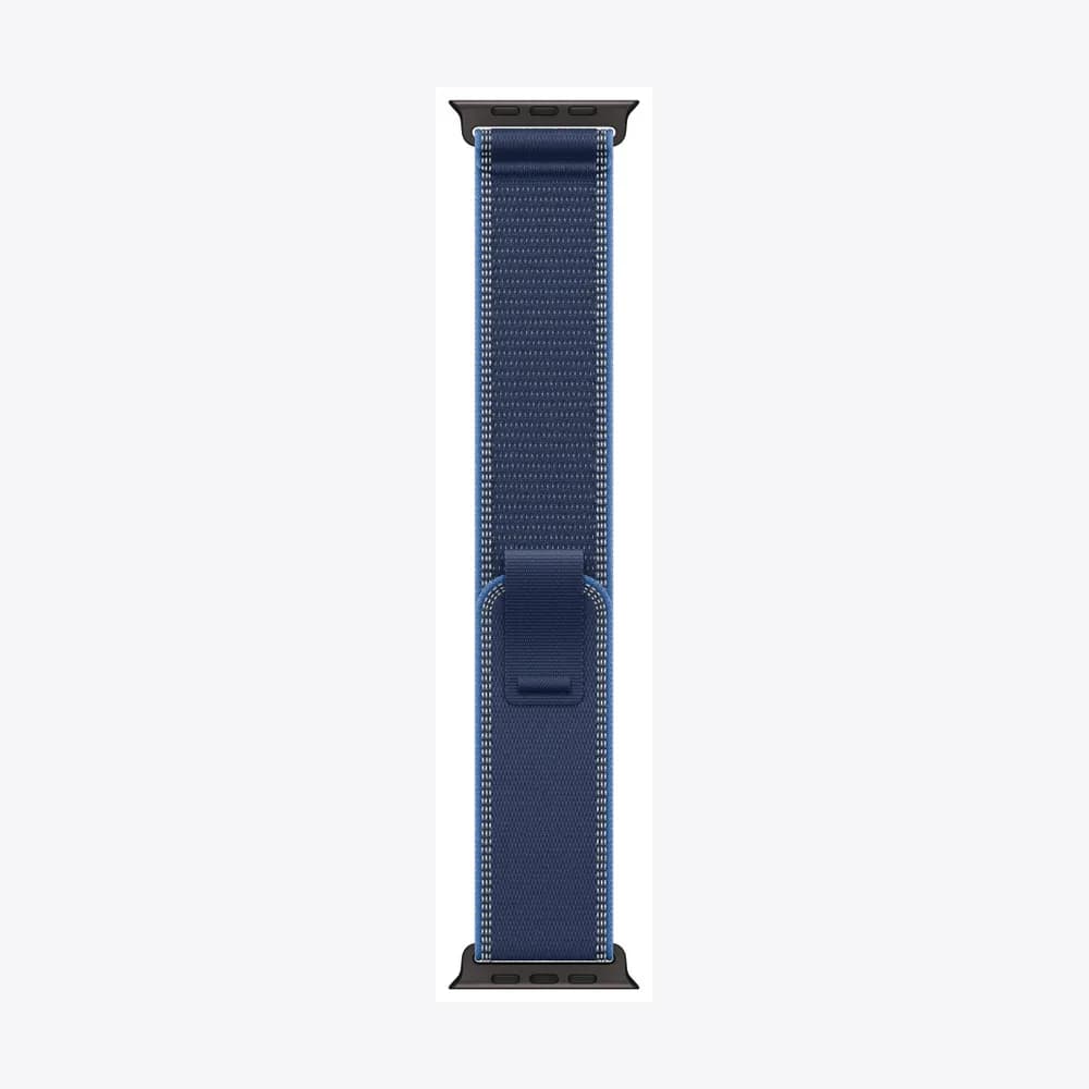 49mm Blue/Bright Blue Trail Loop - M/L - Black Titanium Finish