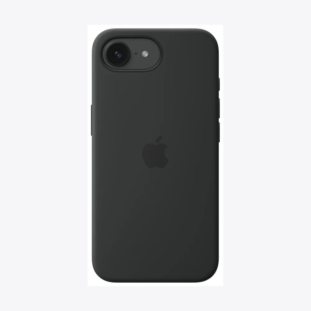 iPhone 16e Silicone Case – Black
