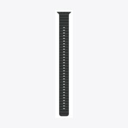 49mm Black Ocean Band Extension - Natural Titanium Finish
