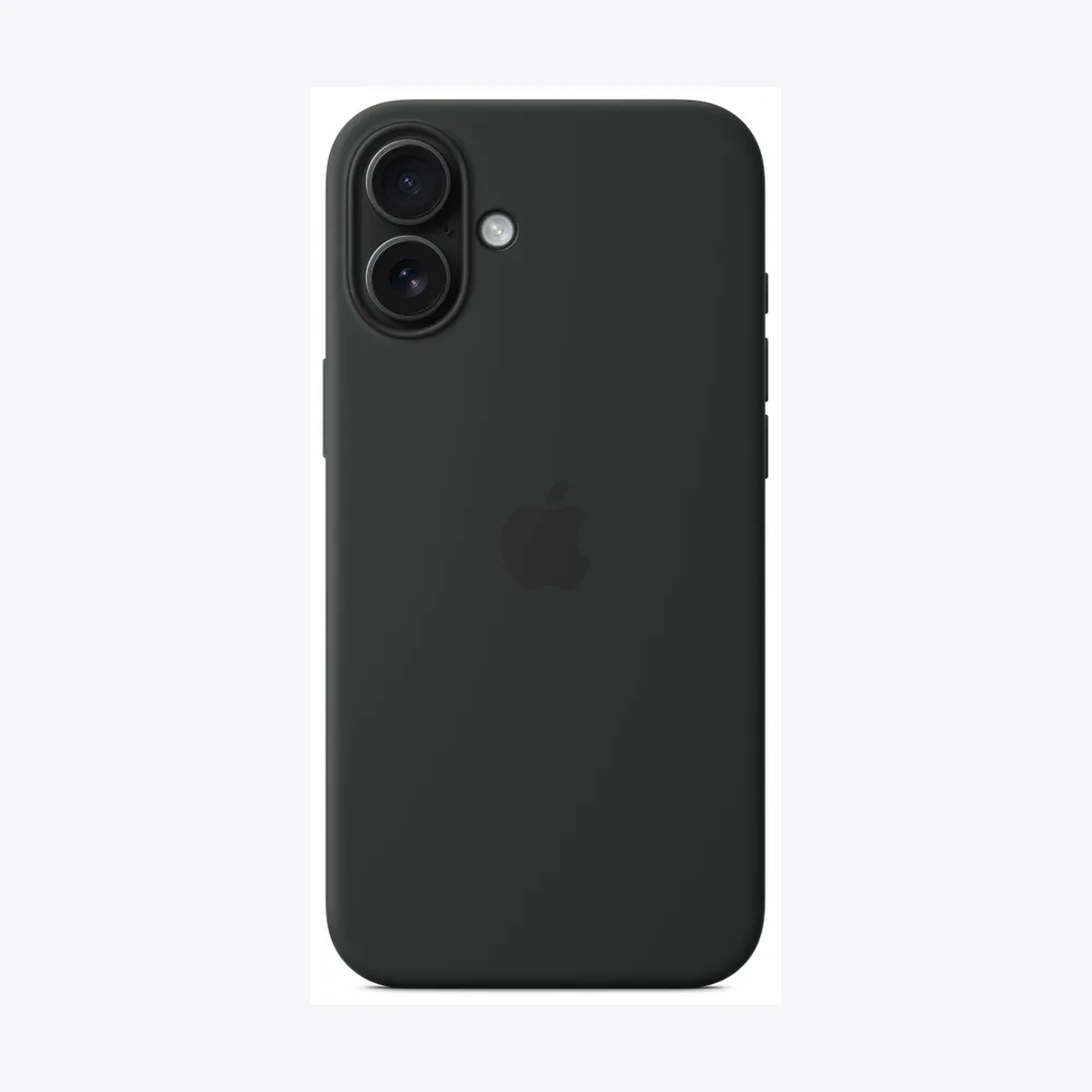 iPhone 16 Plus Silicone Case with MagSafe - Black