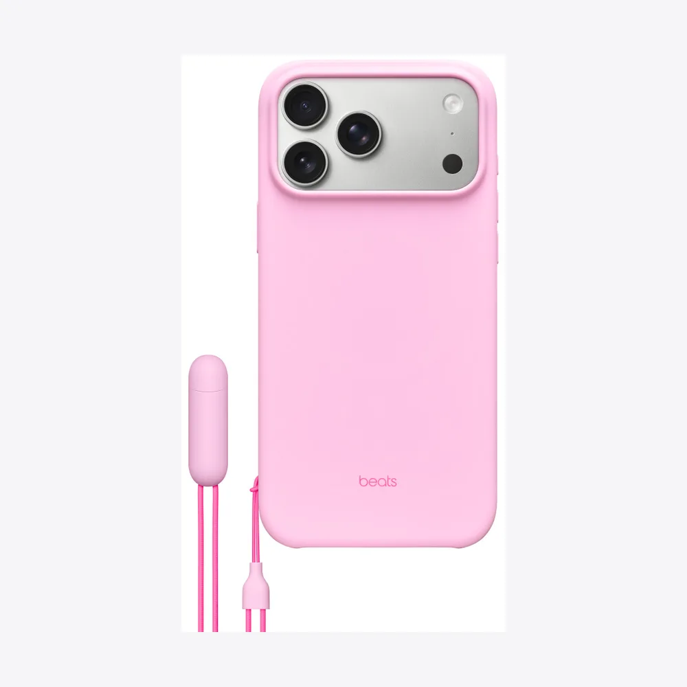 Beats iPhone 17 Pro Max Kickstand Case with MagSafe and Camera Control - Pebble Pink