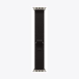 49mm Black/Charcoal Trail Loop - S/M - Natural Titanium Finish