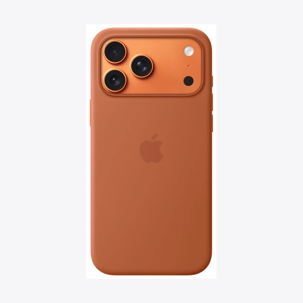 iPhone 17 Pro Max Silicone Case with MagSafe – Terra Cotta