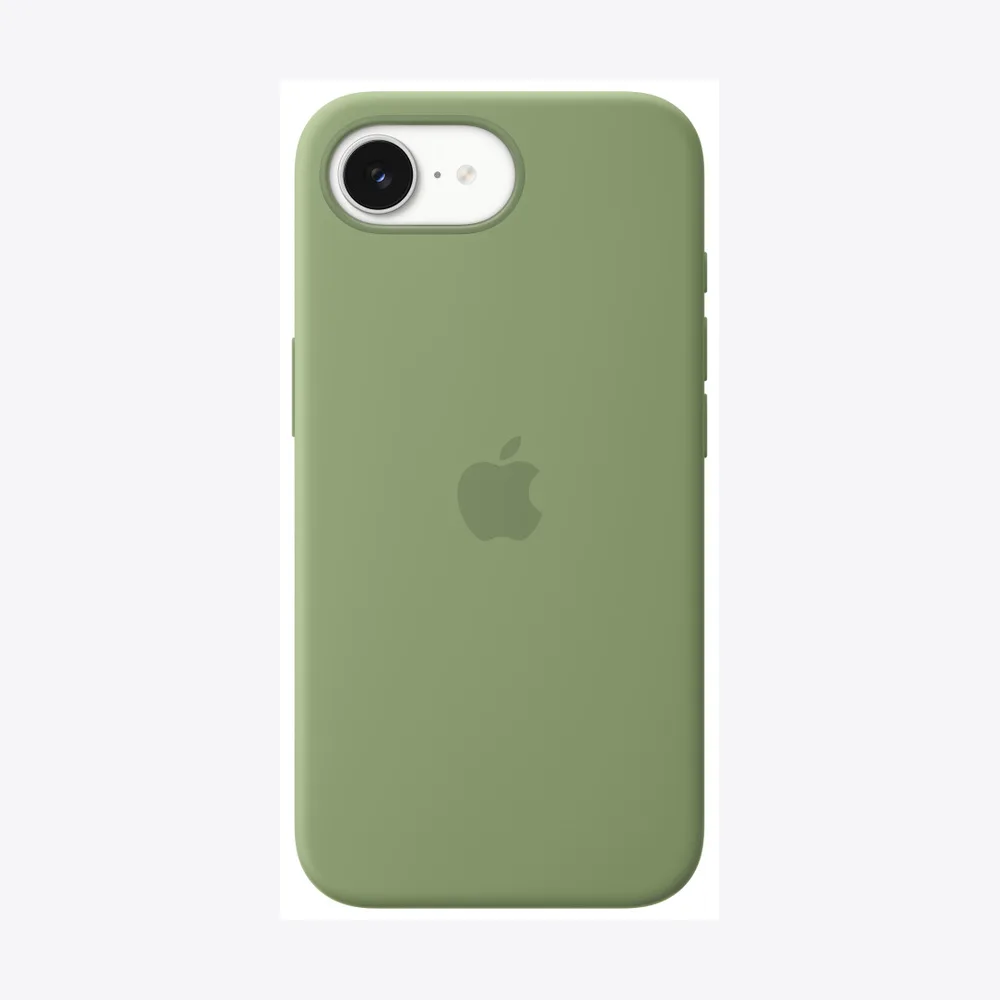 iPhone 17e Silicone Case with MagSafe – Light Moss
