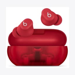 Beats Solo Buds - True Wireless Earbuds - Transparent Red