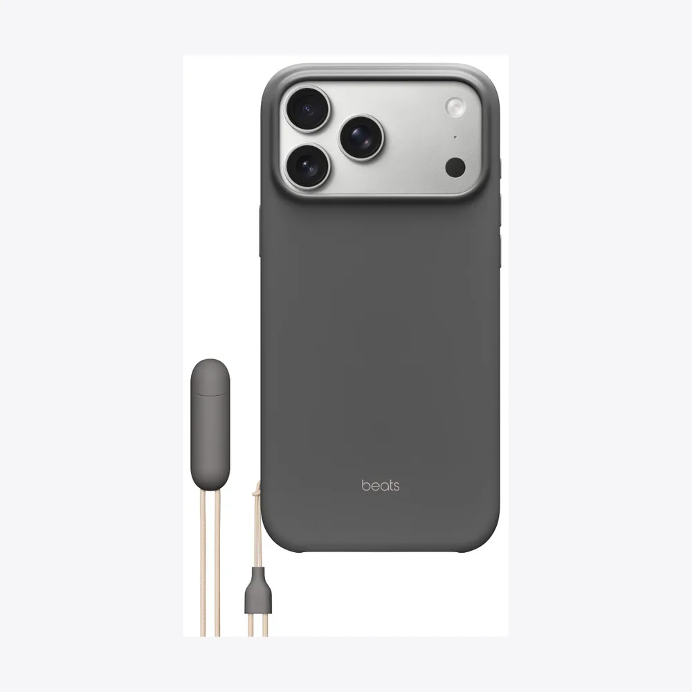Beats iPhone 17 Pro Max Kickstand Case with MagSafe and Camera Control - Granite Gray