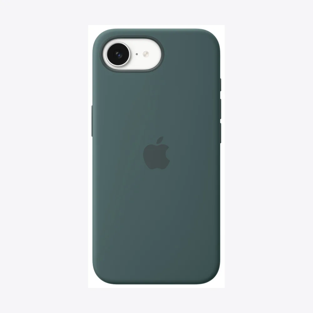iPhone 16e Silicone Case – Lake Green