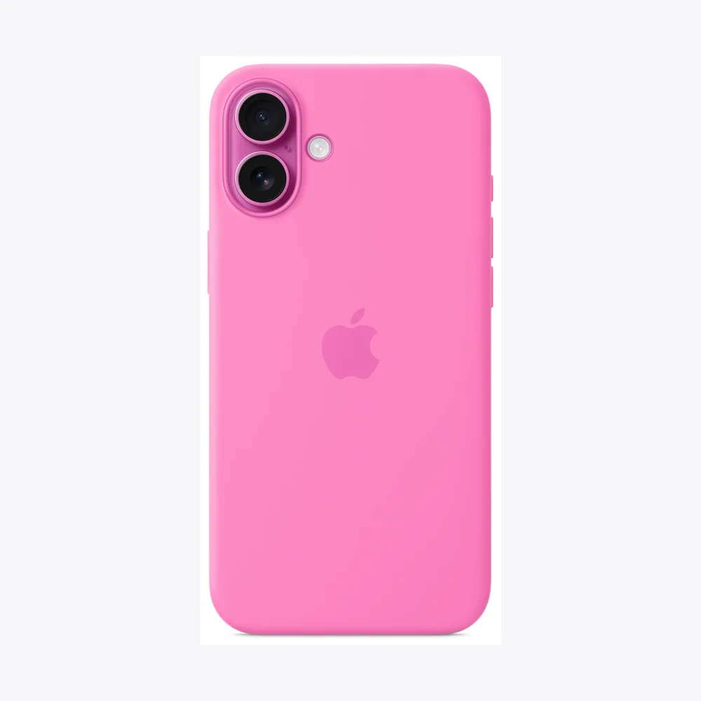 iPhone 16 Plus Silicone Case with MagSafe - Peony