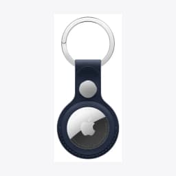 AirTag FineWoven Key Ring - Deep Blue