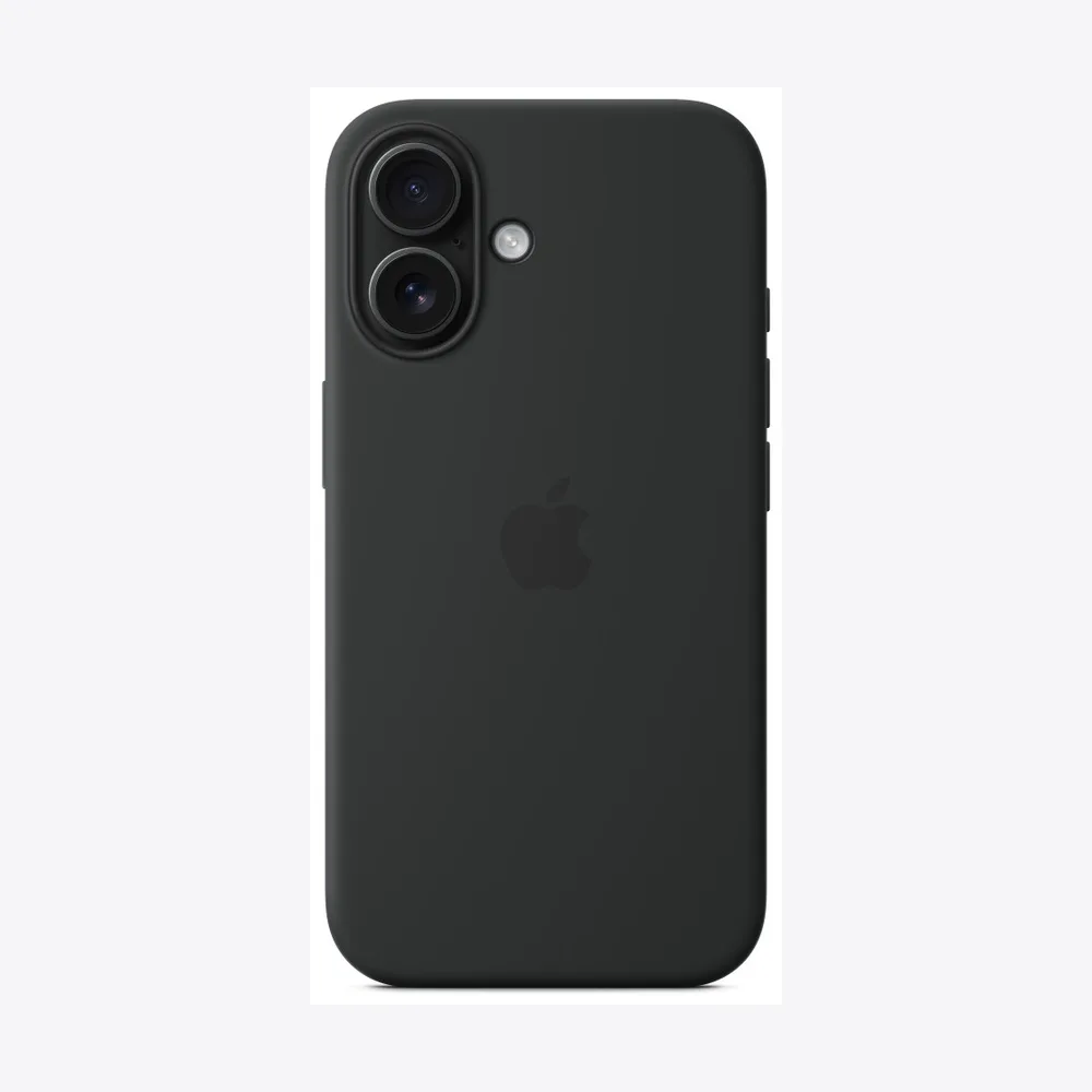 iPhone 16 Silicone Case with MagSafe - Black