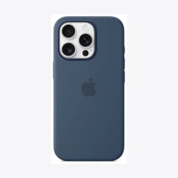 iPhone 16 Pro Silicone Case with MagSafe - Denim