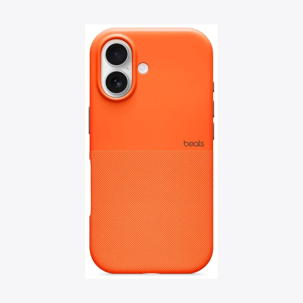 Beats iPhone 17 Rugged Case with MagSafe and Camera Control – Sierra Orange