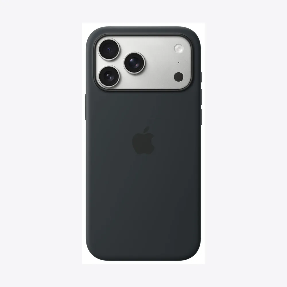 iPhone 17 Pro Max Silicone Case with MagSafe – Black
