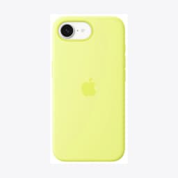 iPhone 16e Silicone Case – Neon Yellow