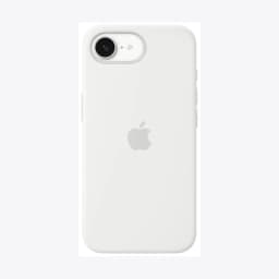 iPhone 16e Silicone Case – White