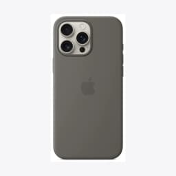 iPhone 16 Pro Max Silicone Case with MagSafe - Stone Gray