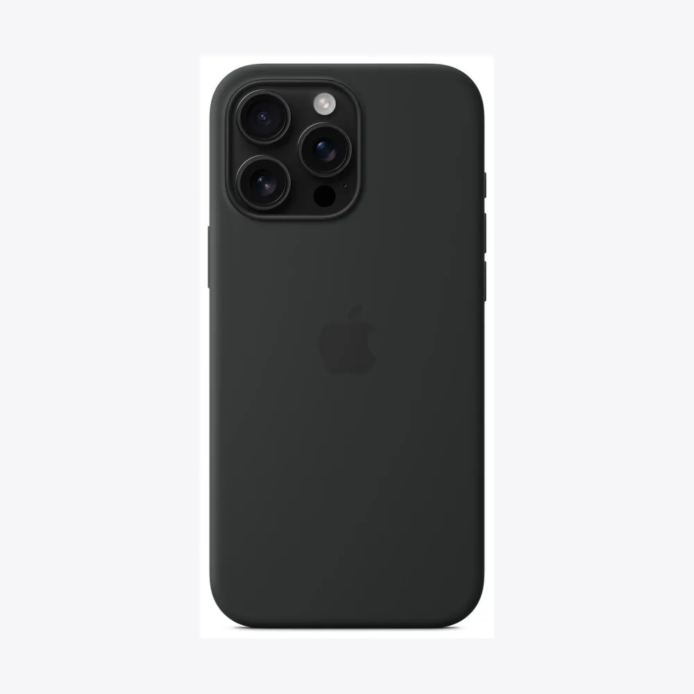 iPhone 16 Pro Max Silicone Case with MagSafe - Black