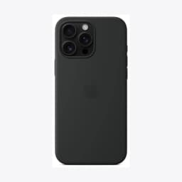 iPhone 16 Pro Max Silicone Case with MagSafe - Black