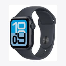 Apple Watch SE 3 GPS + Cellular 40mm Midnight Aluminium Case with Midnight Sport Band - S/M