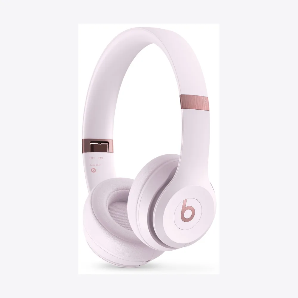 Beats Solo4 Wireless Headphones - On-Ear Wireless Headphones - Cloud Pink