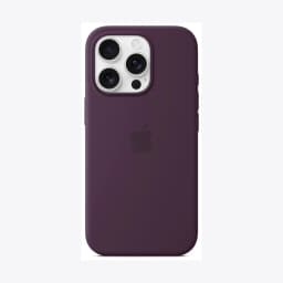 iPhone 16 Pro Silicone Case with MagSafe - Plum