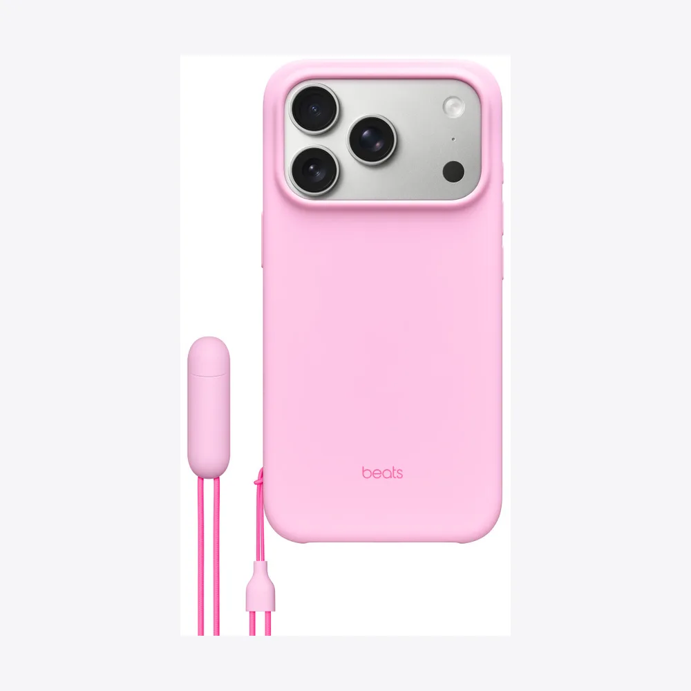 Beats iPhone 17 Pro Kickstand Case with MagSafe and Camera Control - Pebble Pink