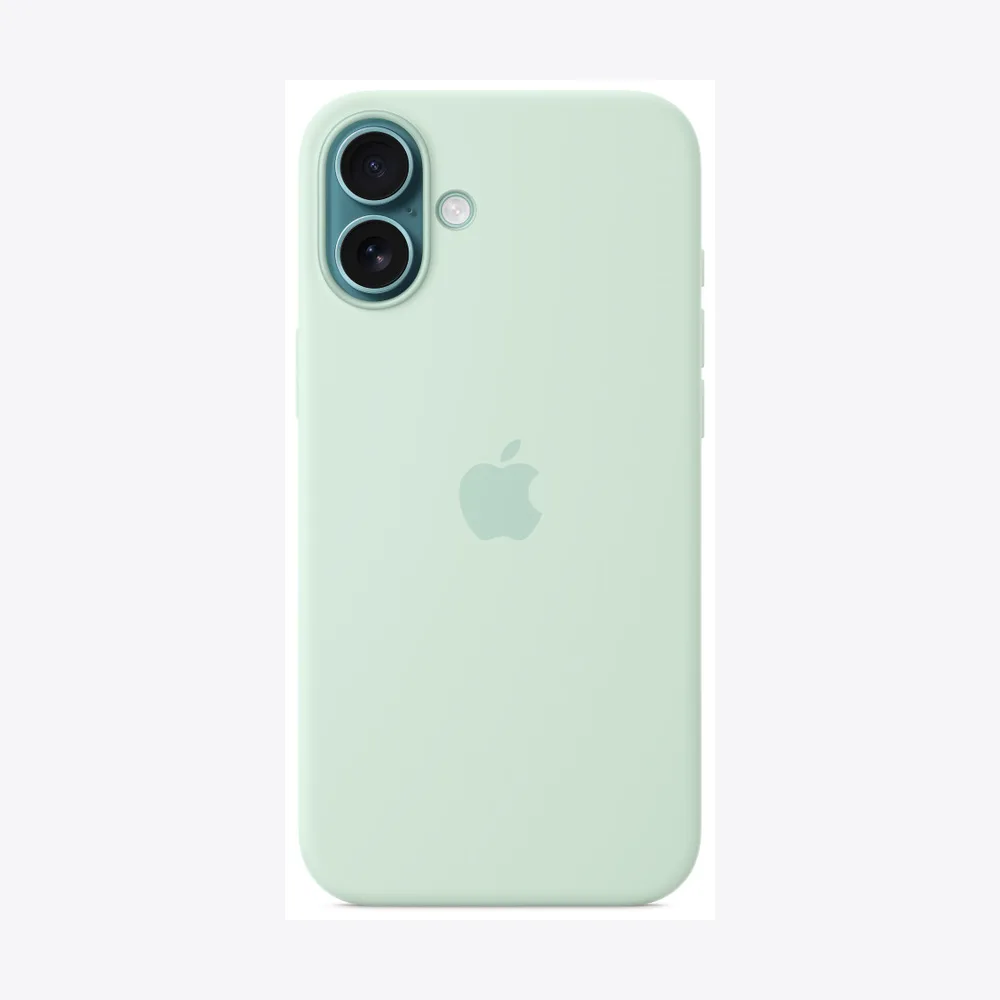 iPhone 16 Plus Silicone Case with MagSafe - Aquamarine