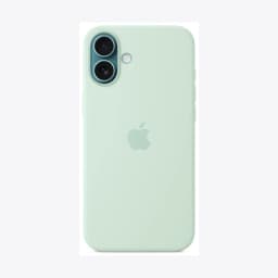 iPhone 16 Plus Silicone Case with MagSafe - Aquamarine