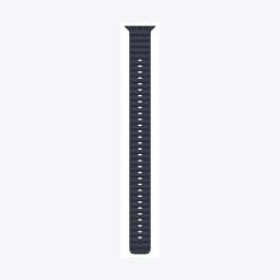 49mm Navy Ocean Band Extension - Natural Titanium Finish