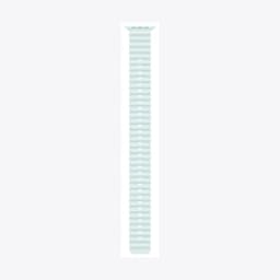 49mm Ice Blue Ocean Band Extension - Natural Titanium Finish